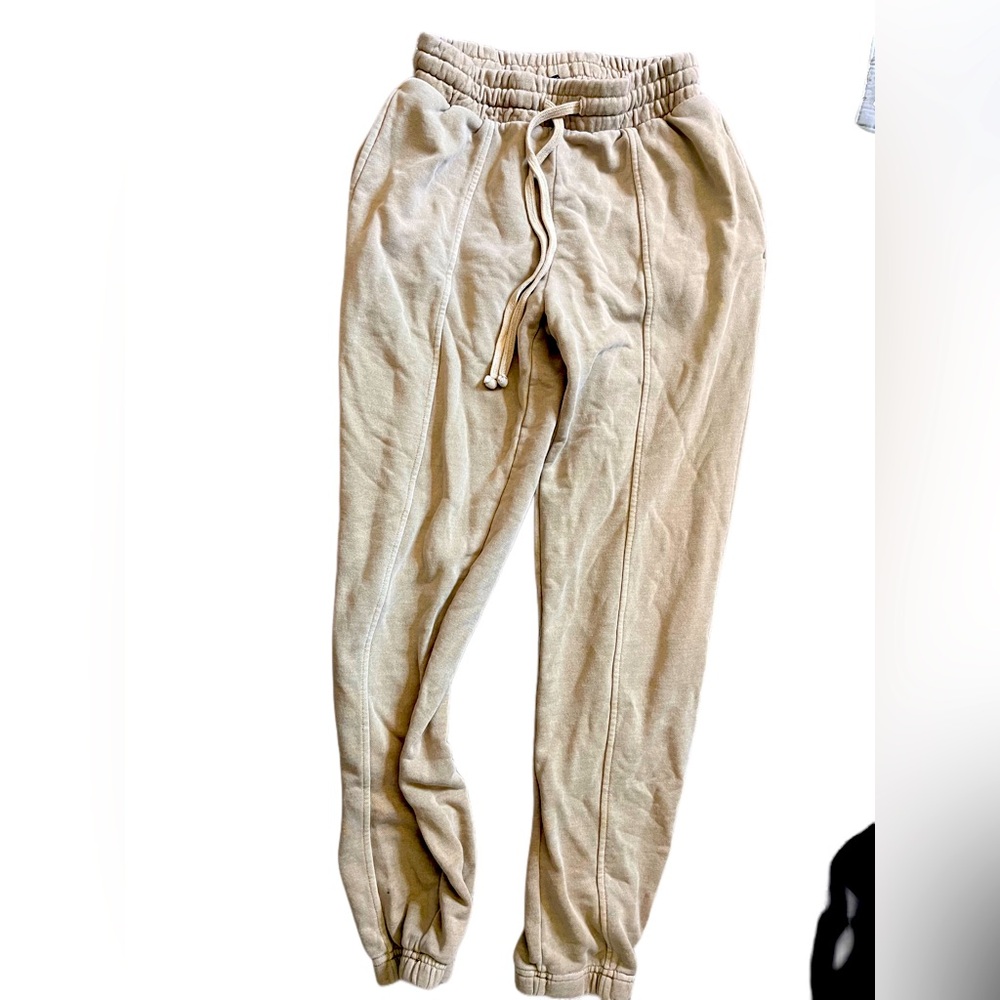 Tan Forever 21 Sweatpants